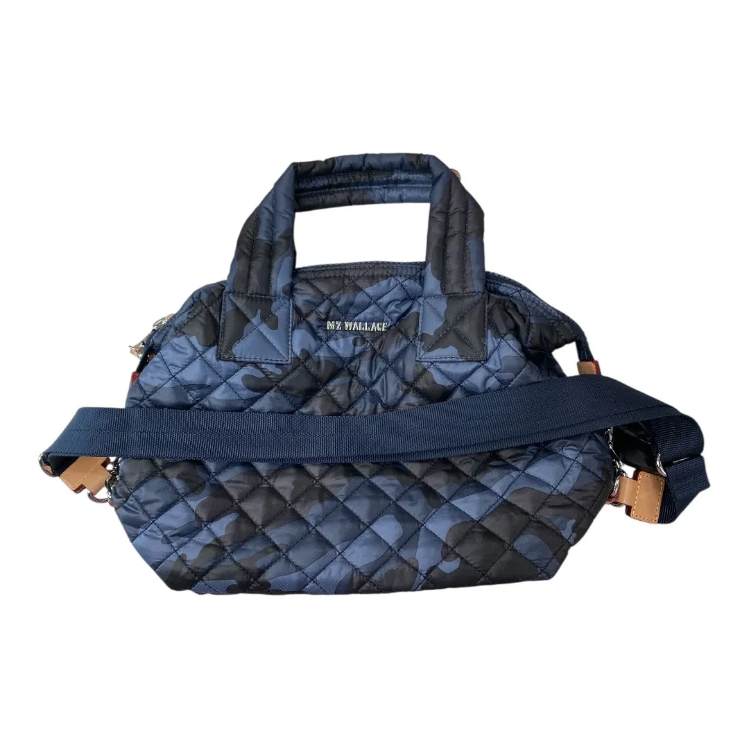 Handbag Designer By Mz Wallace In Black & Blue, Size:Small