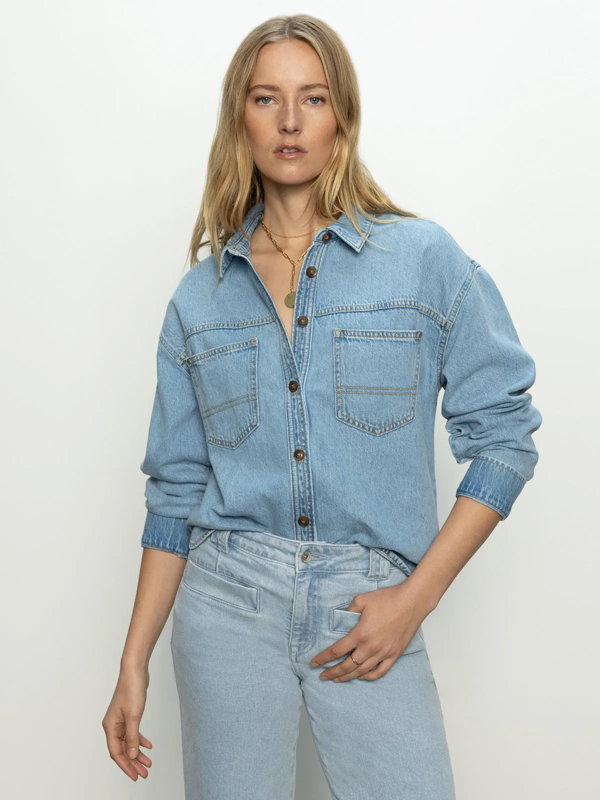 Ivy Denim Shirt Break The Rules