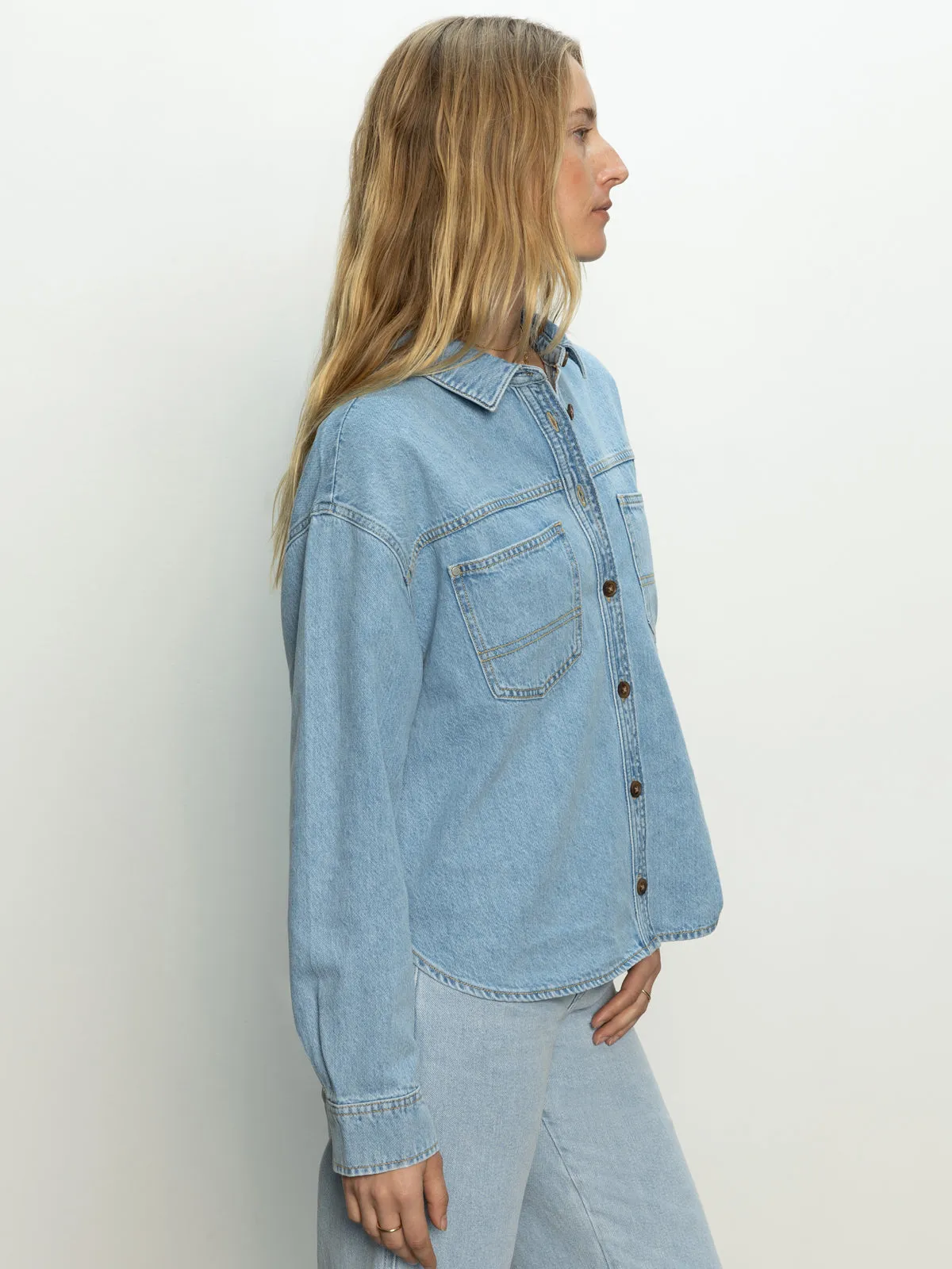 Ivy Denim Shirt Break The Rules