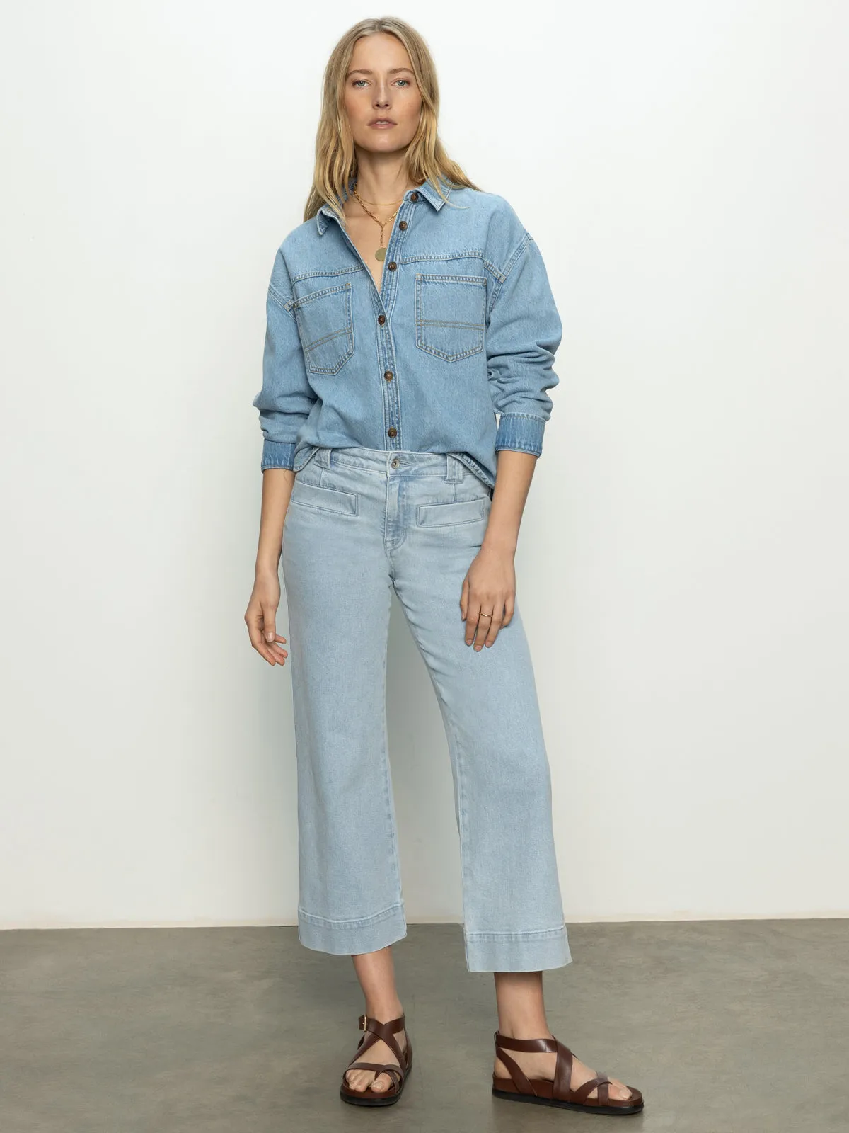 Ivy Denim Shirt Break The Rules