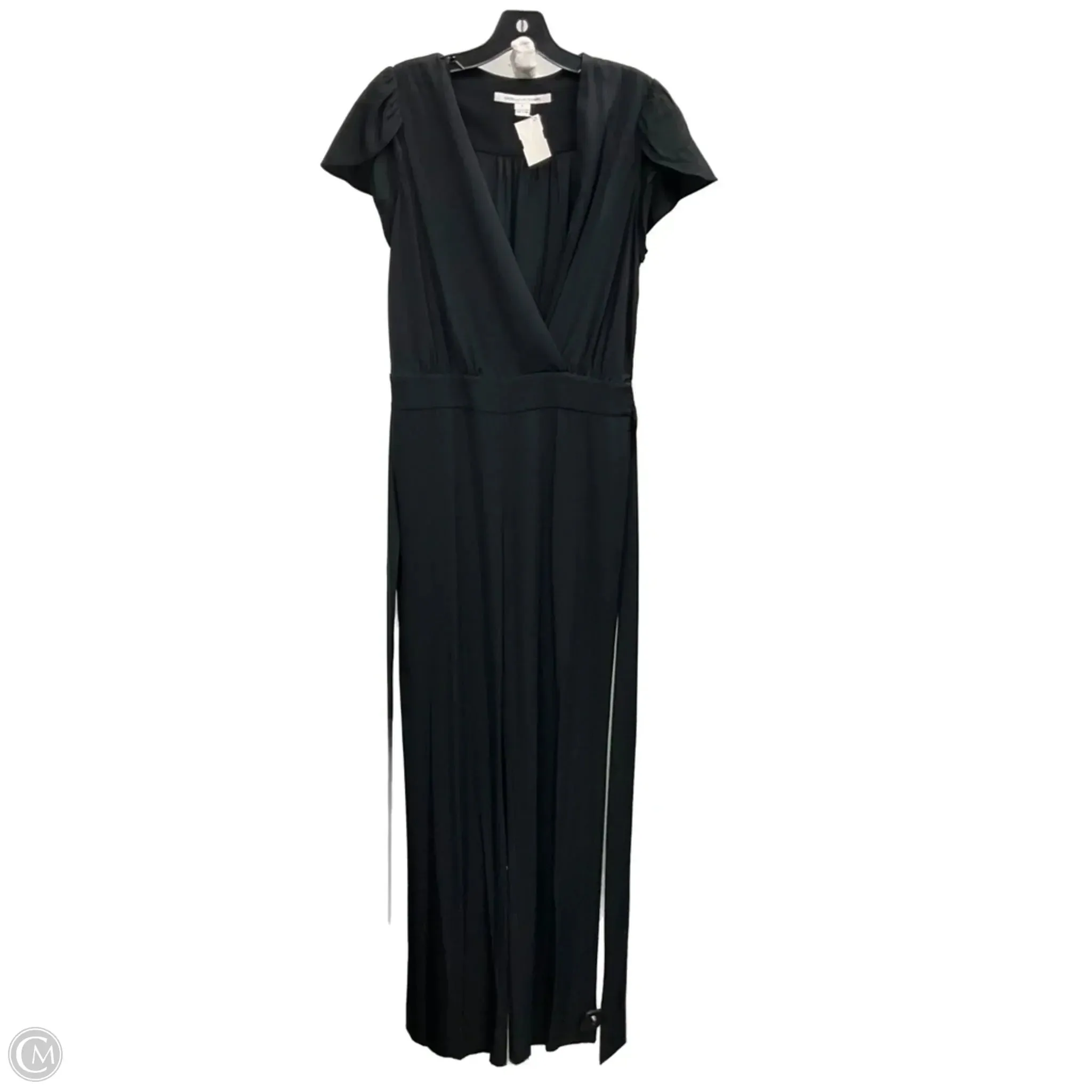 Jumpsuit Designer By Diane Von Furstenberg In Black, Size: 4