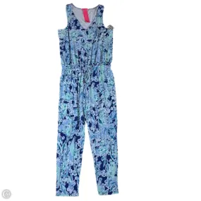 Jumpsuit Designer By Lilly Pulitzer In Blue, Size: L