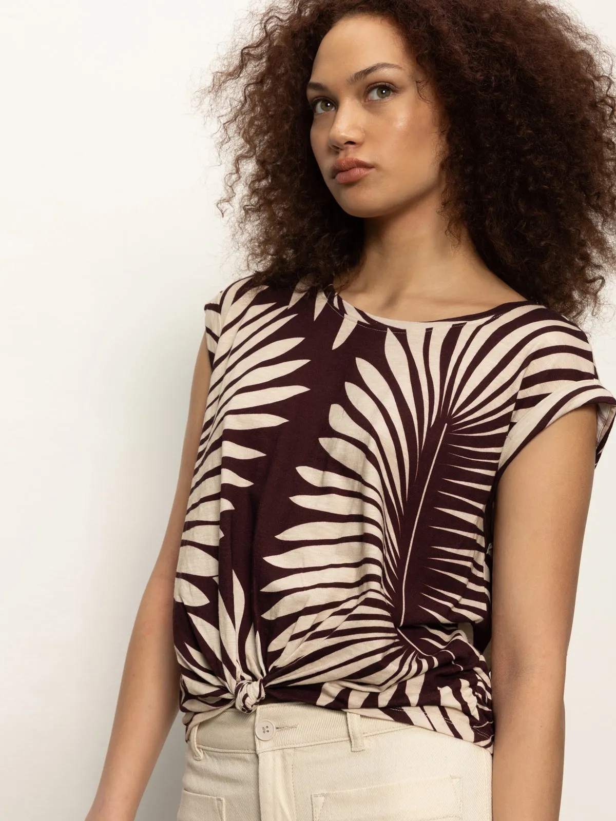 Knotted Muscle Tee Mesa Palm