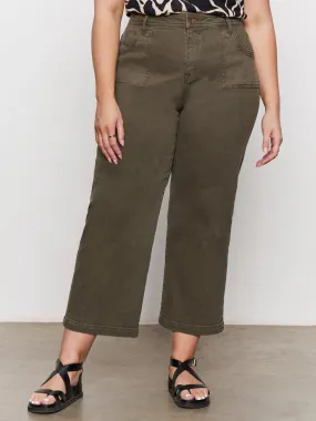 League Crop Jeans Fatigue Extended Sizing