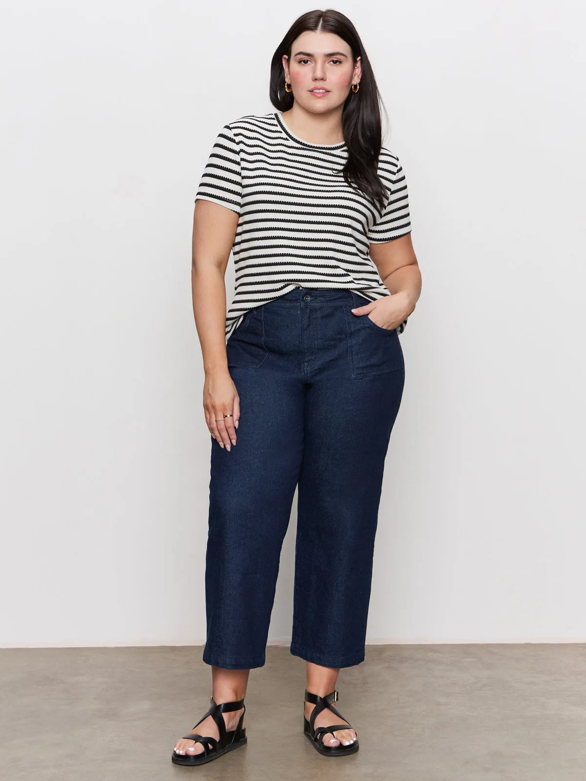 League Crop Jeans Plot Twist Extended Sizing