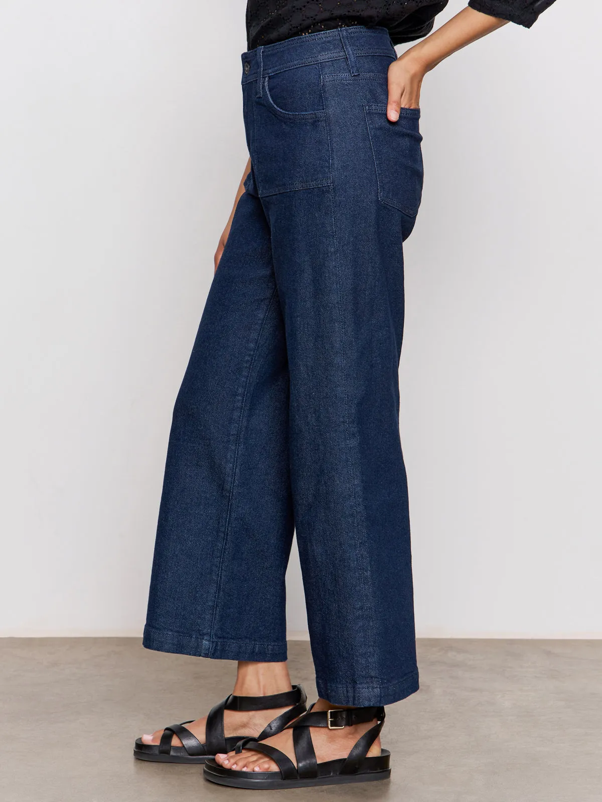 League Crop Jeans Plot Twist