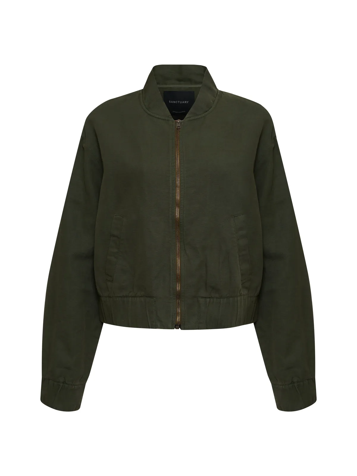 Linen Bomber Jacket Kalamata