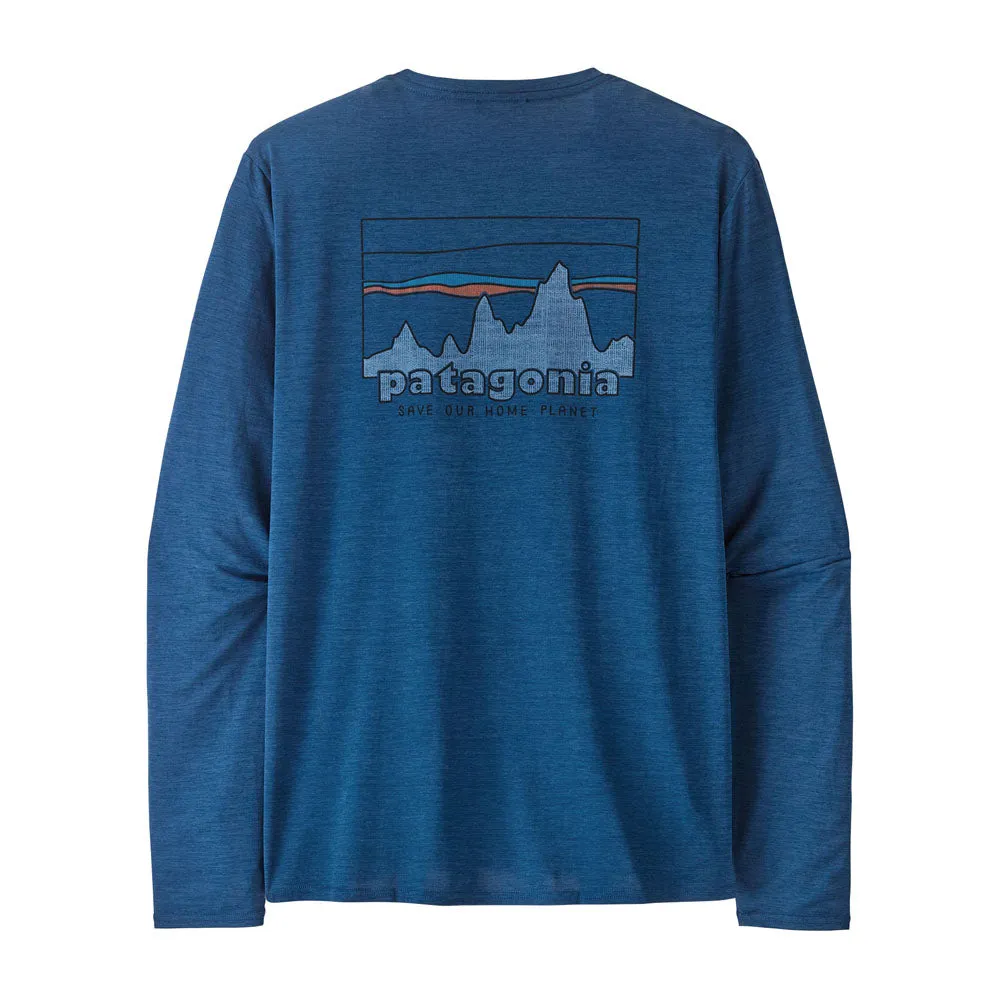 Men's Long-Sleeved Capilene Cool Daily Graphic Shirt