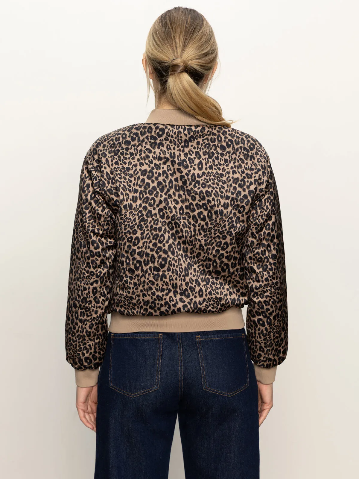 Monroe Sateen Bomber Jacket French Kitty
