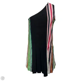 One Shoulder Ribbon Dress Designer By Diane Von Furstenberg In Multi-colored, Size: 8