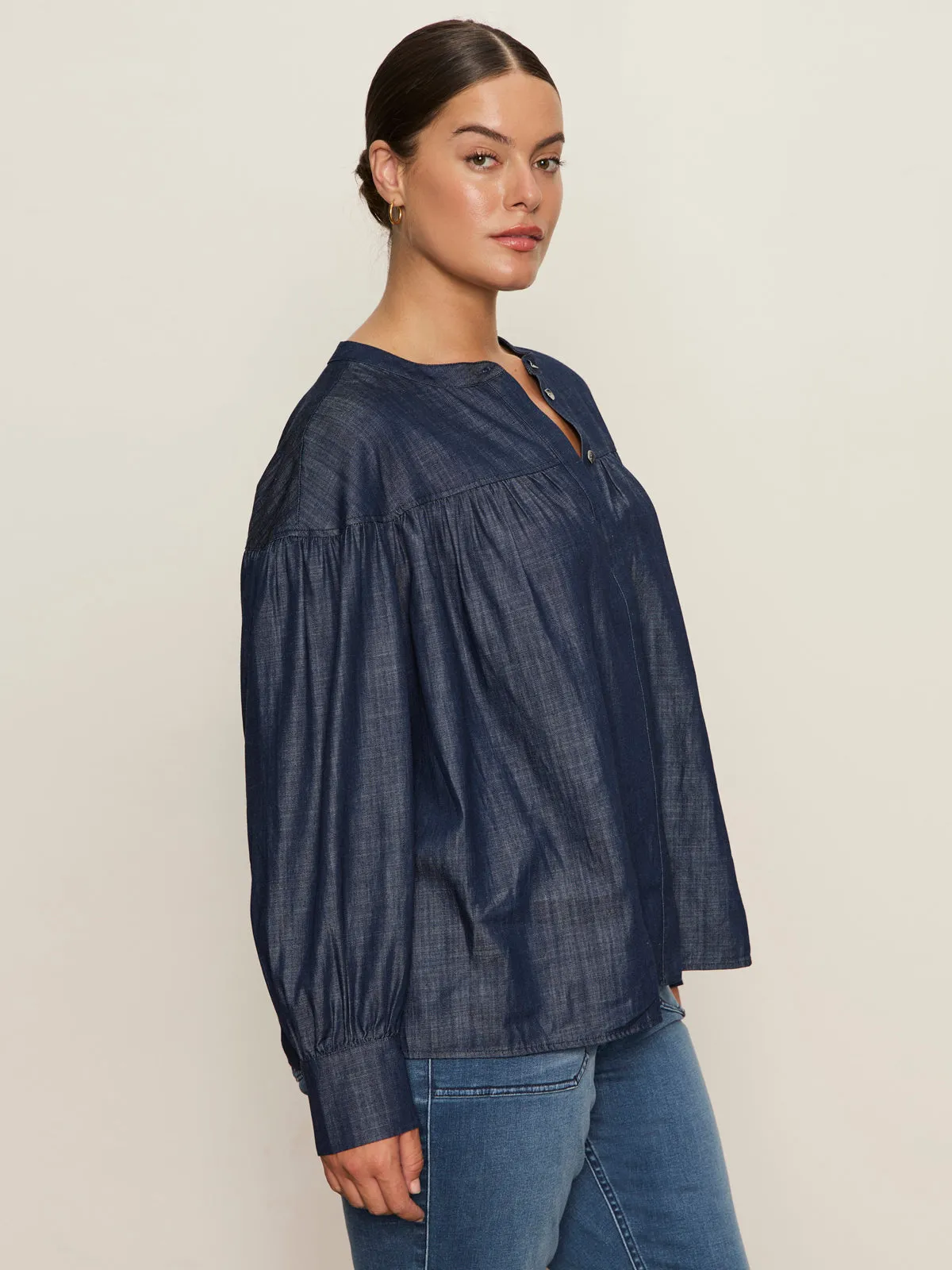 Personal Best Blouse Moonshadow Extended Sizing