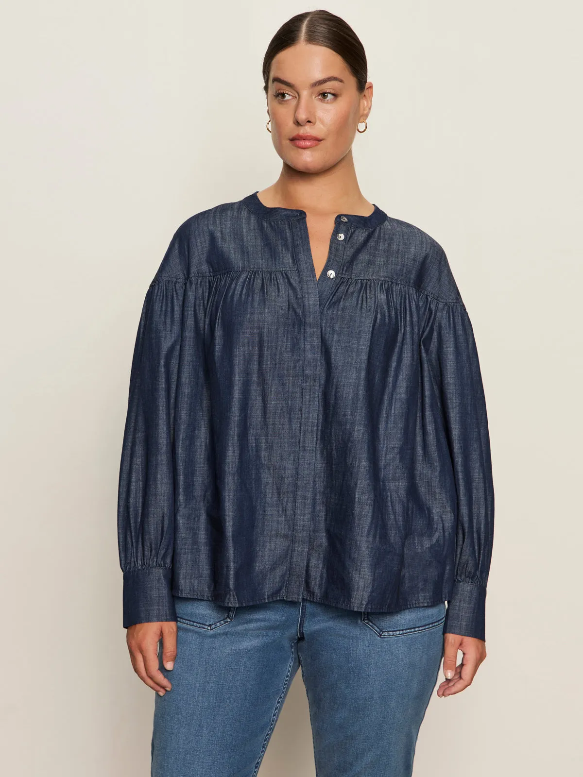 Personal Best Blouse Moonshadow Extended Sizing