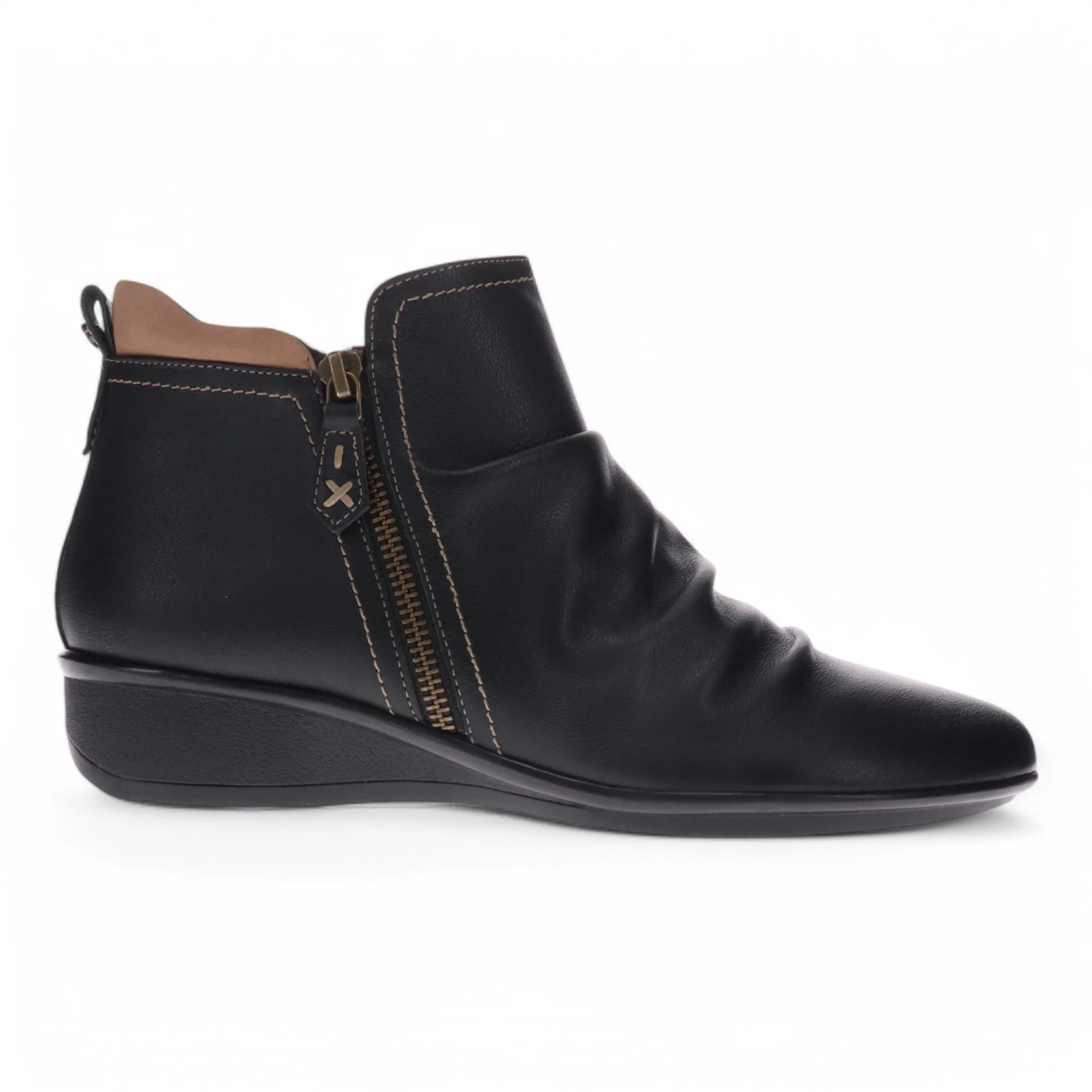 Plymouth Wedge Bootie