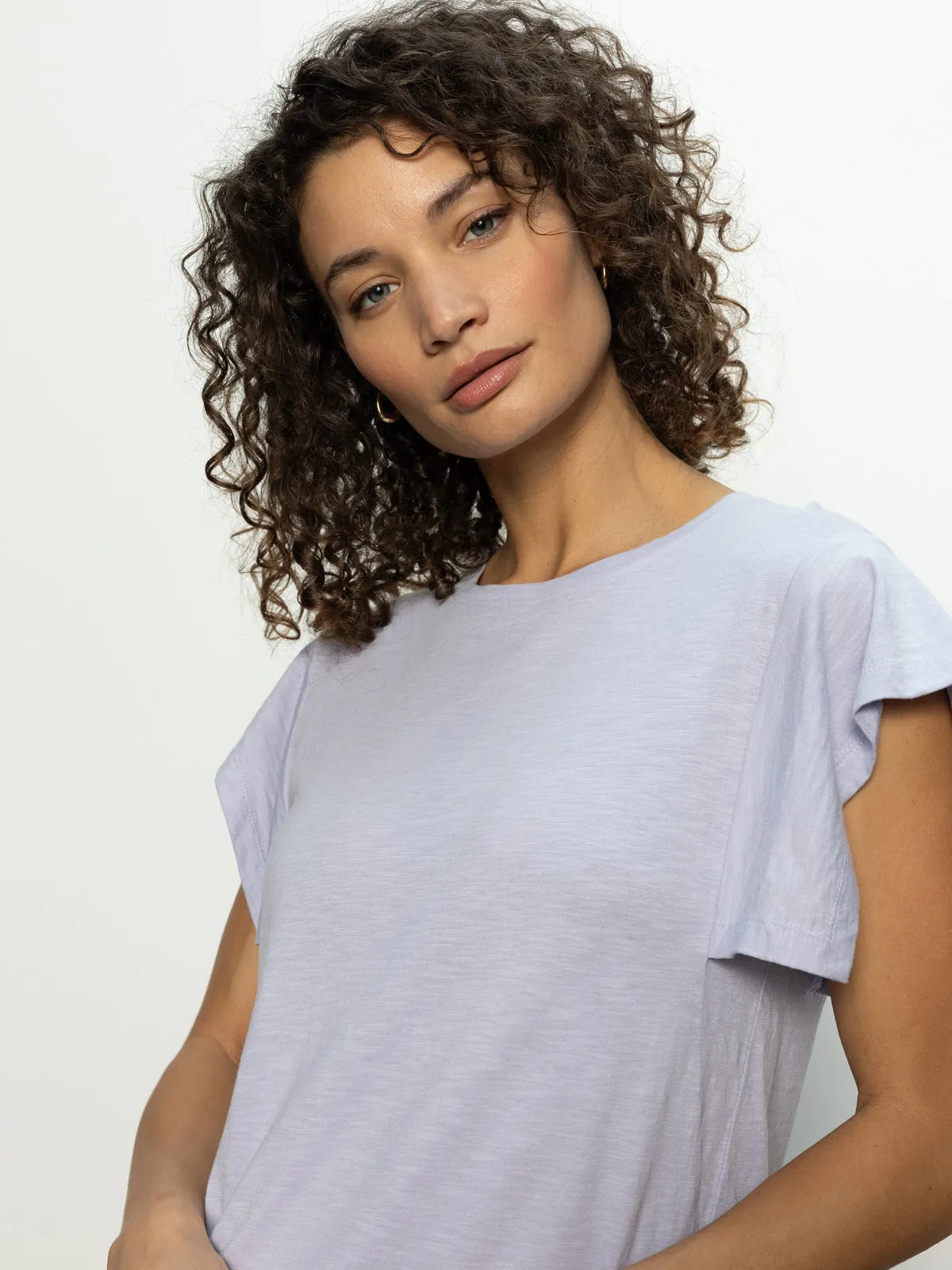 Relaxed Muscle Tee Lavender Mist