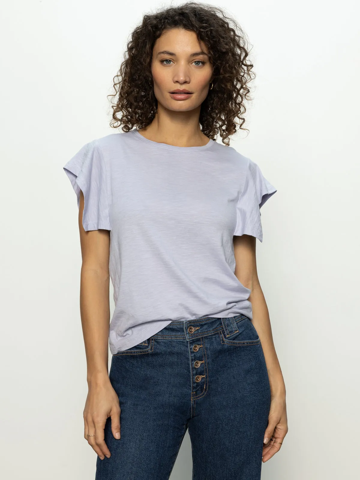 Relaxed Muscle Tee Lavender Mist