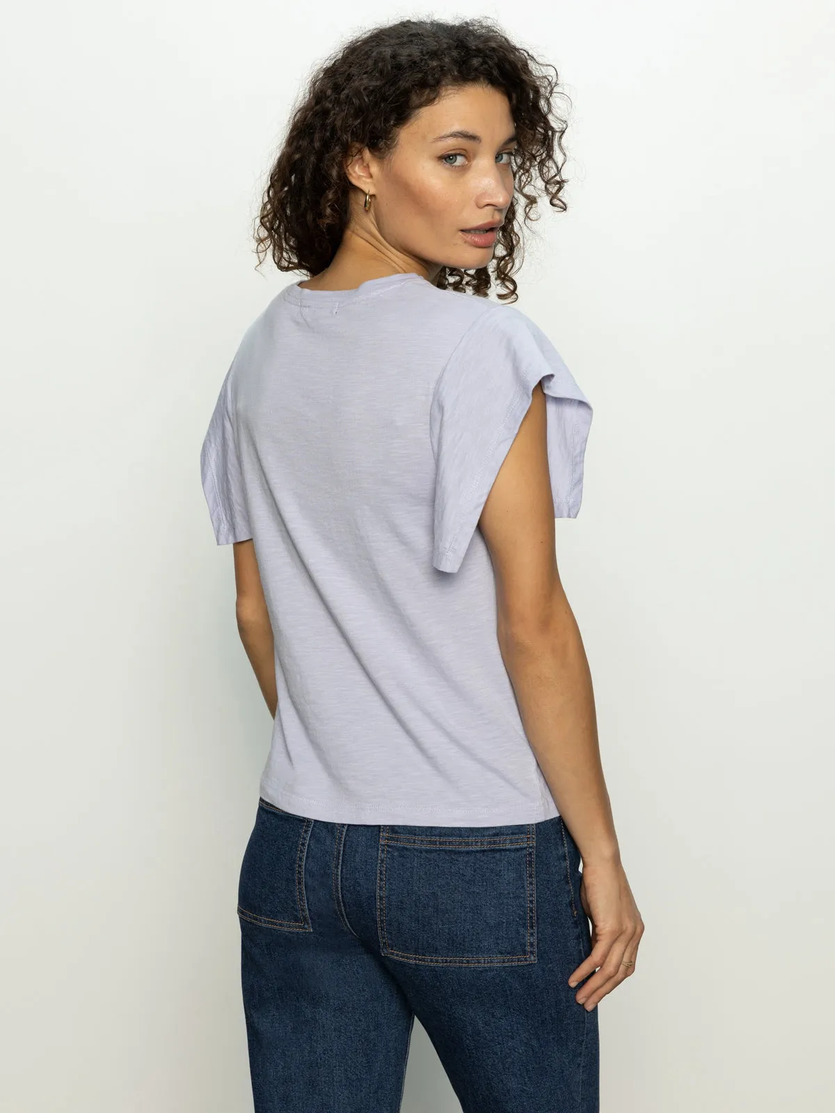 Relaxed Muscle Tee Lavender Mist