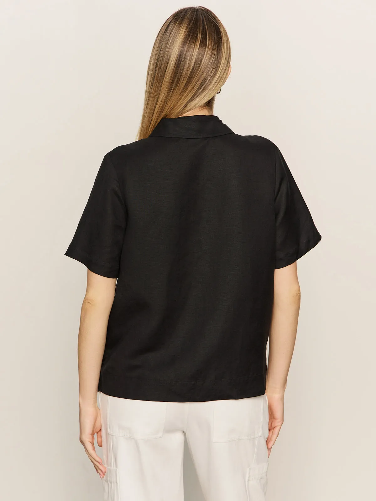 Relaxed Vacation Shirt Black