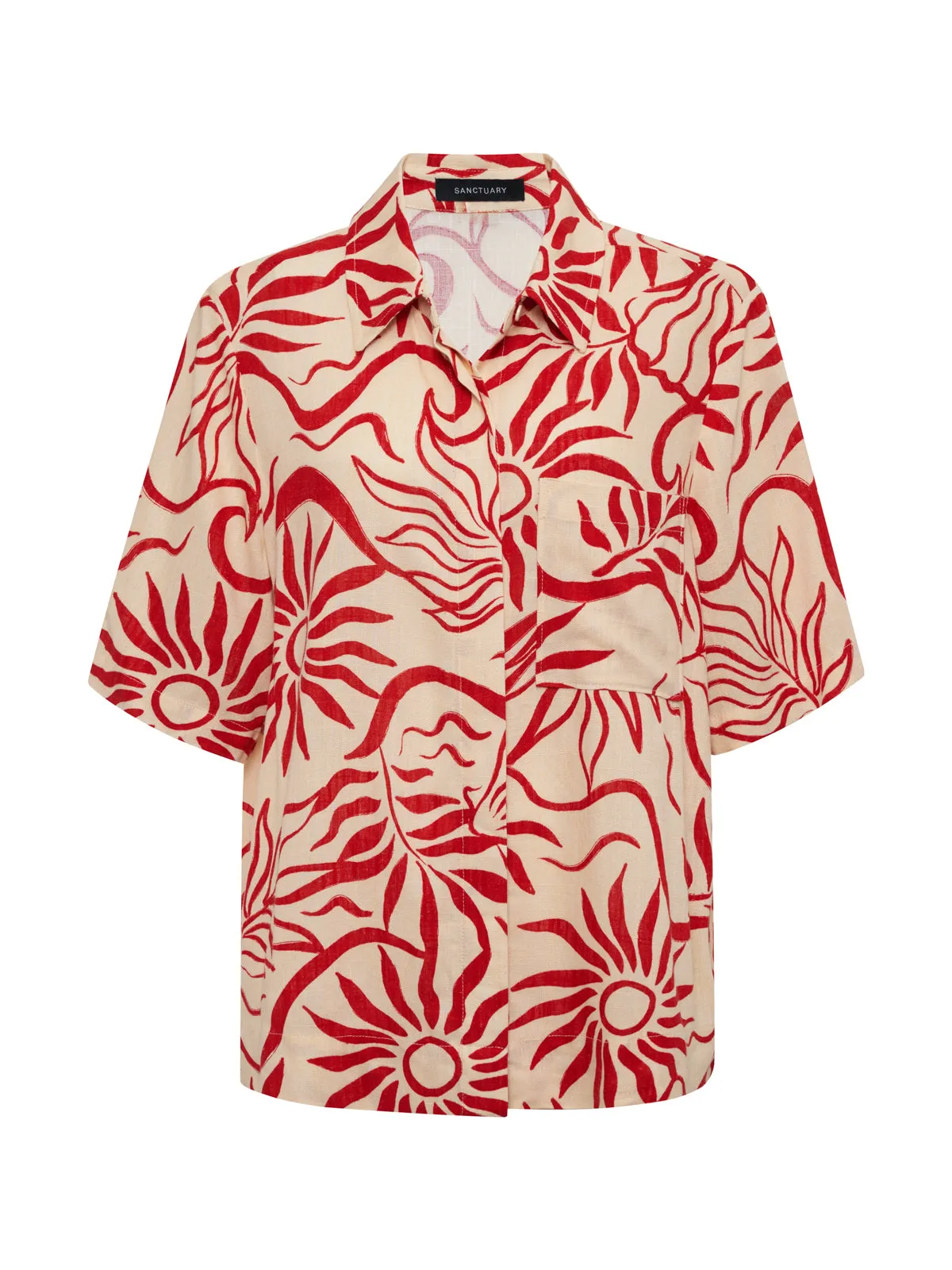 Relaxed Vacation Shirt Sunny Riviera