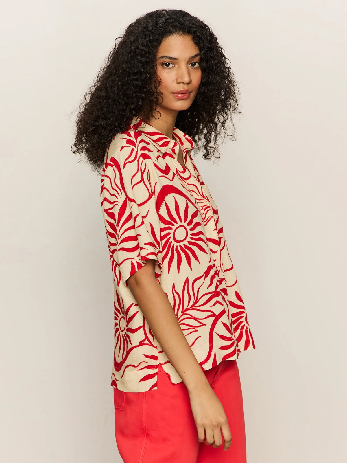 Relaxed Vacation Shirt Sunny Riviera