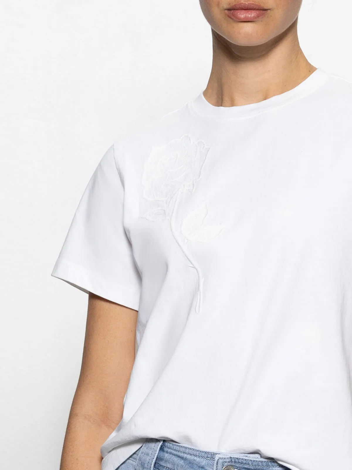 Rose Perfect Tee White