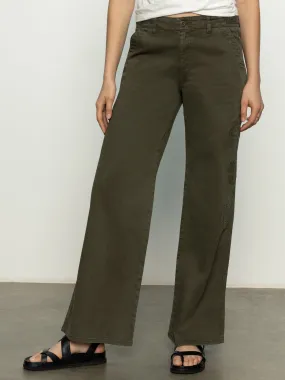 Rosette Army High Rise Pant Kalamata