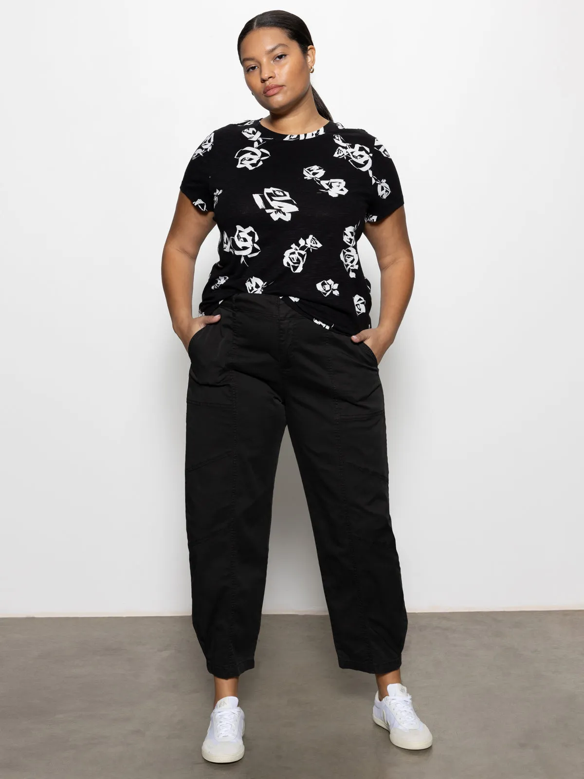 Sahara Tapered Standard Rise Pant Black Extended Sizing