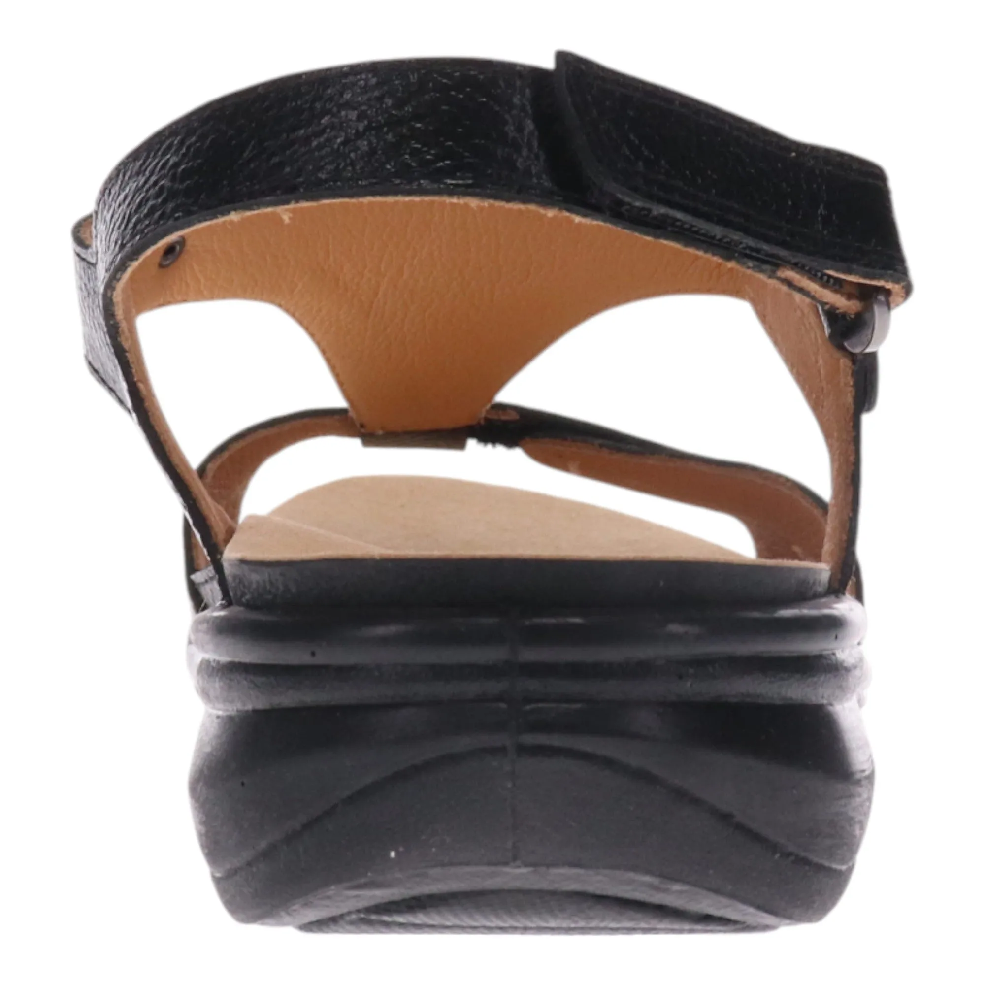 Santa Clara 3-Strap Adjustable Comfort Sandal - Effortless Comfort with Elegant Detail