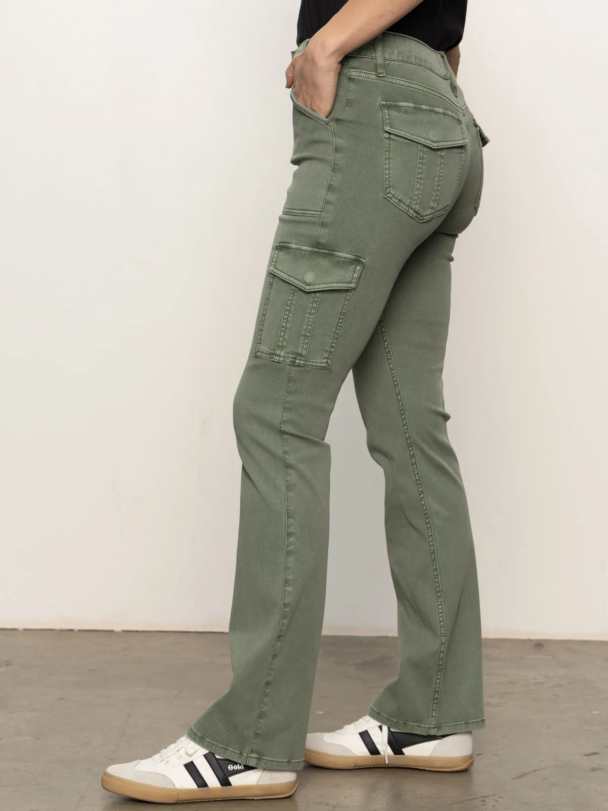 Sculpted Hayden Bootcut Pant Dark Spruce