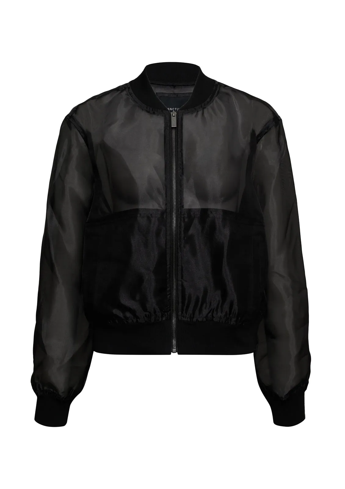 Shane Organza Bomber Black