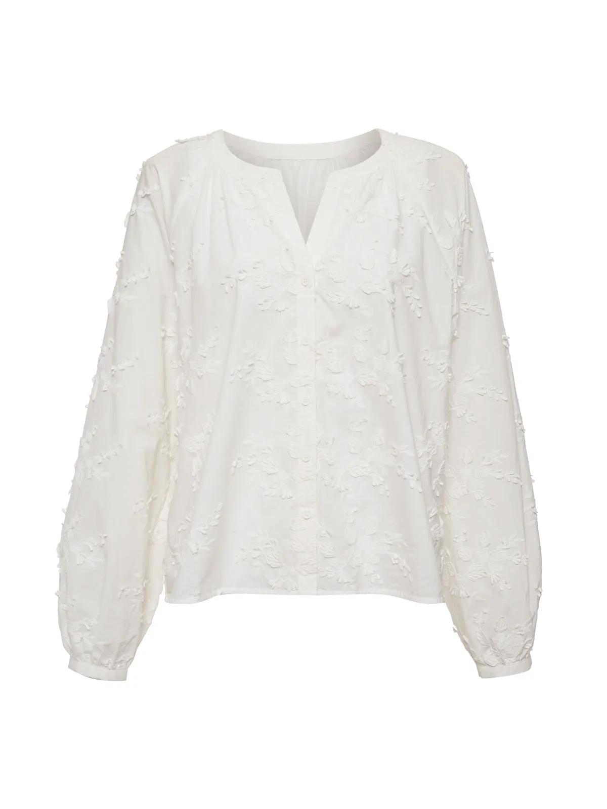 Sunday Bouquet Blouse White