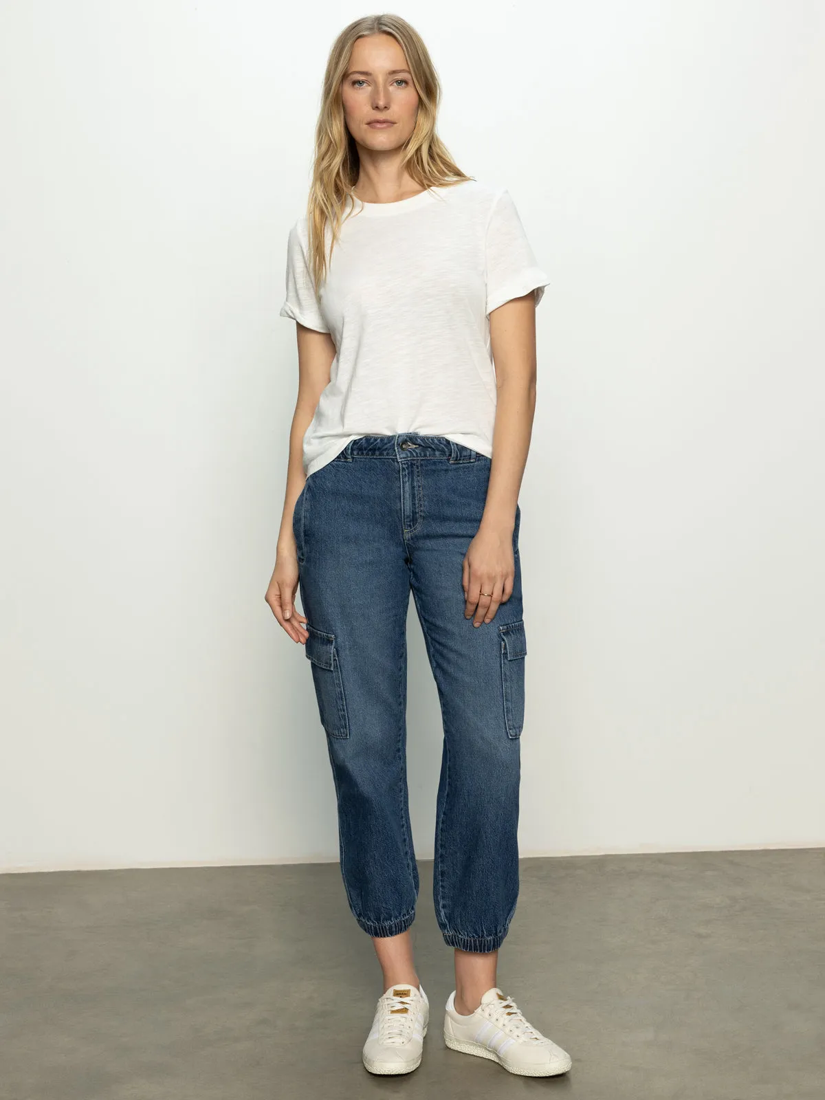 Take Over Jogger Mid-Rise Jeans Wow Me