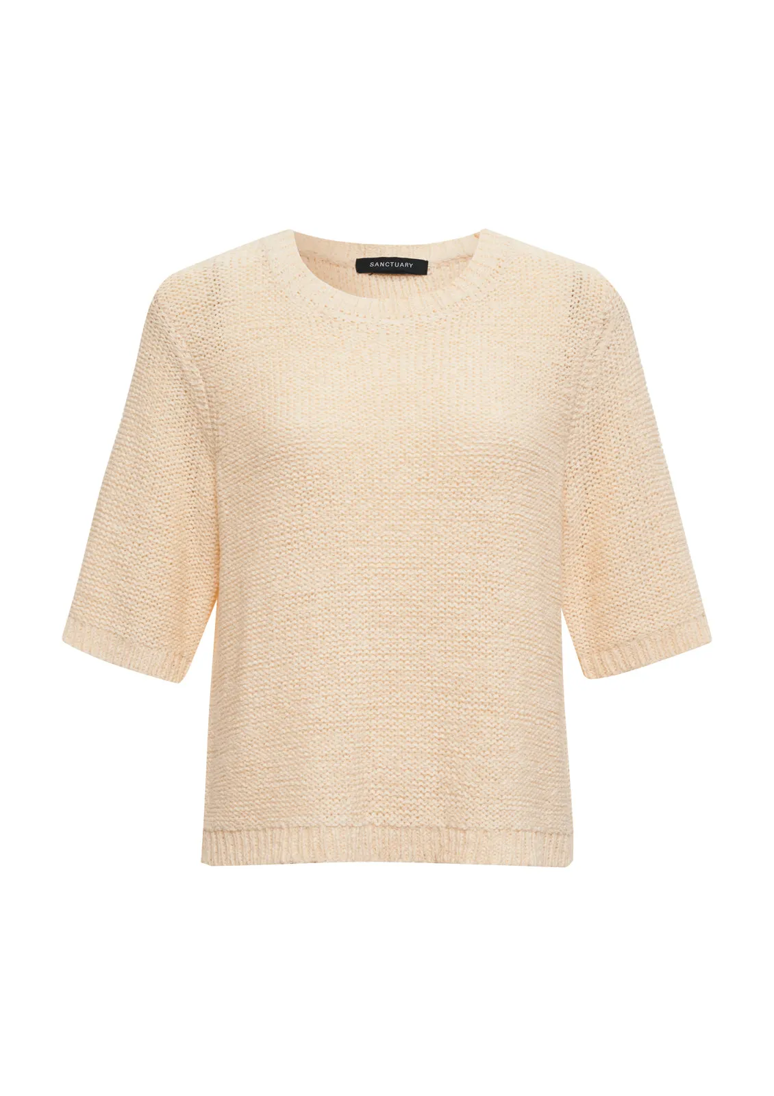 Tape Yarn Tee Macrame