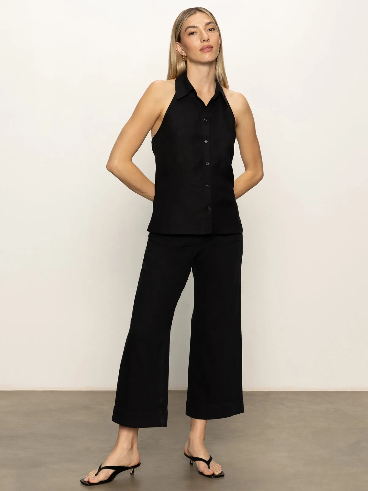 The Long Weekend Tank Black