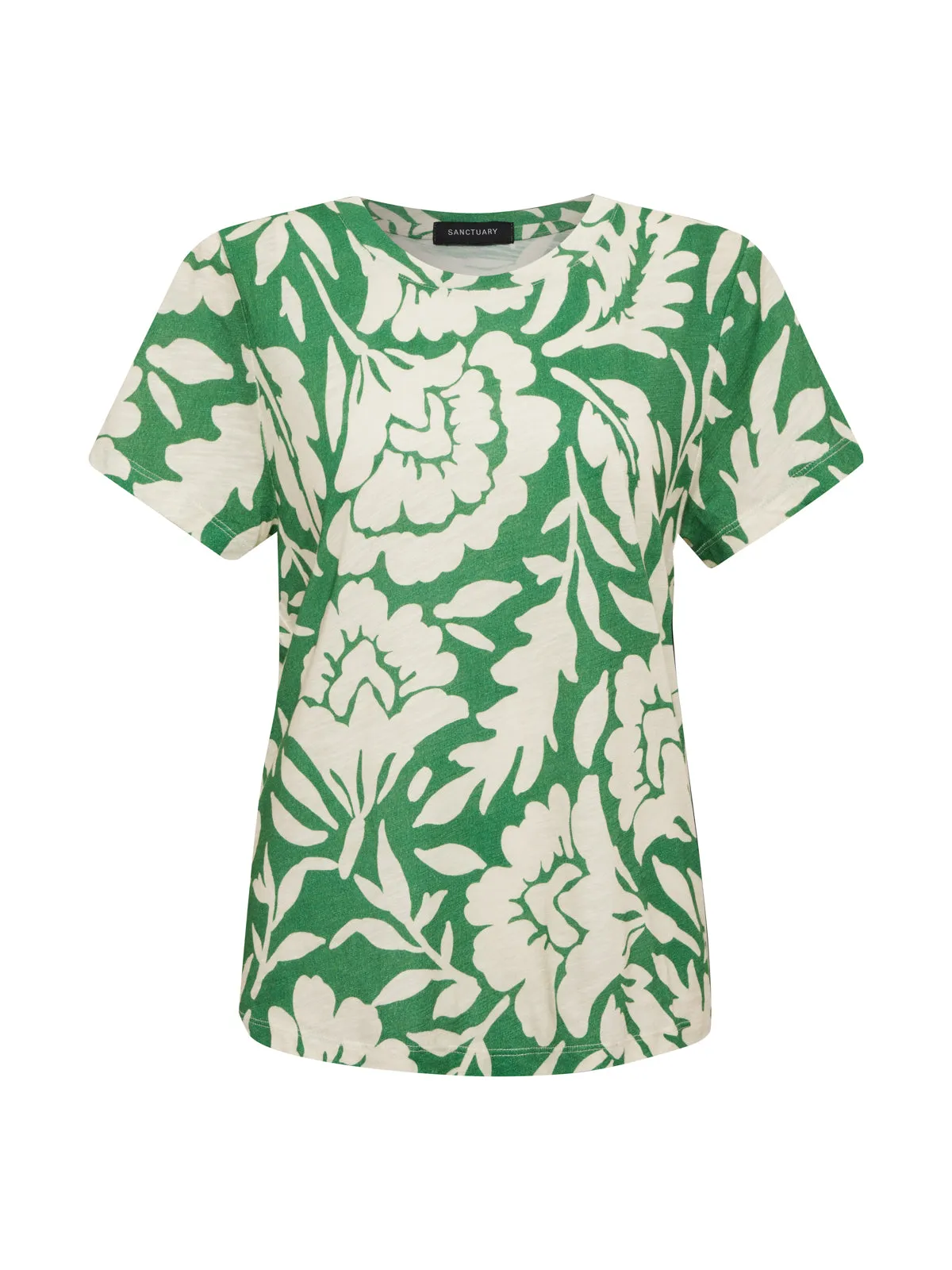 The Perfect Tee Palm Green Floral