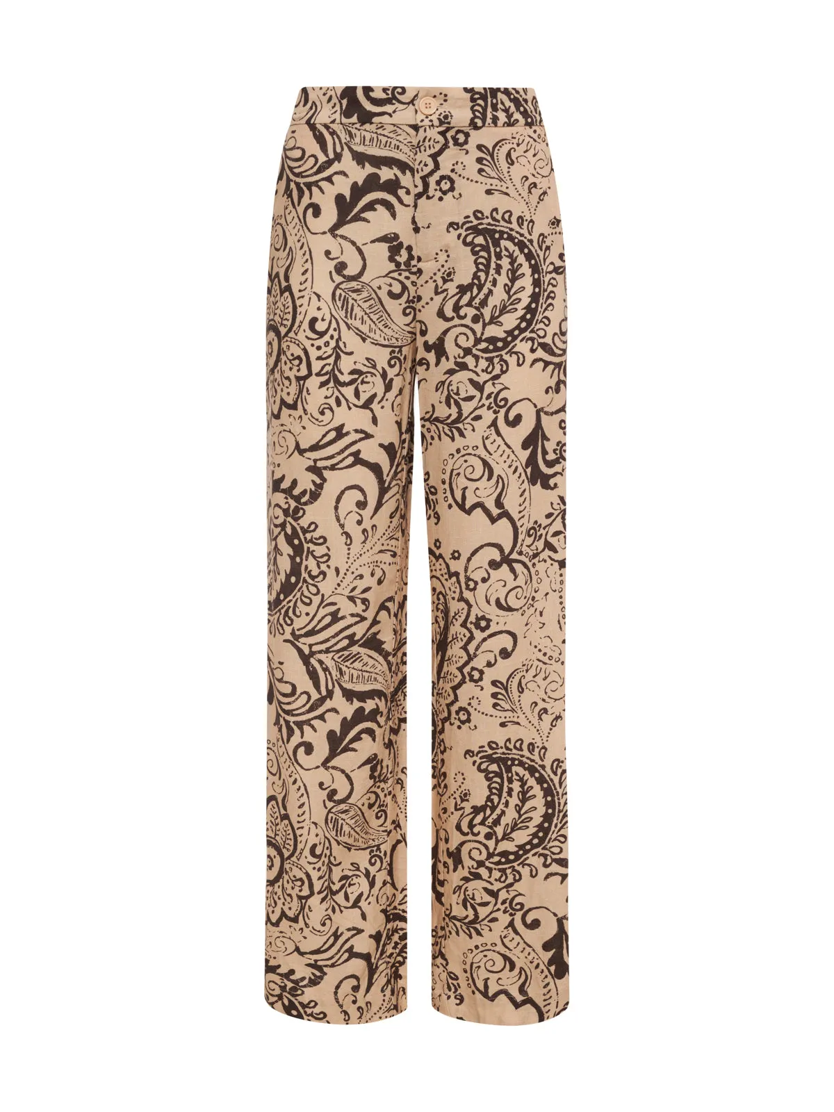 The Soft Semi-High Rise Trouser Desert Bandana