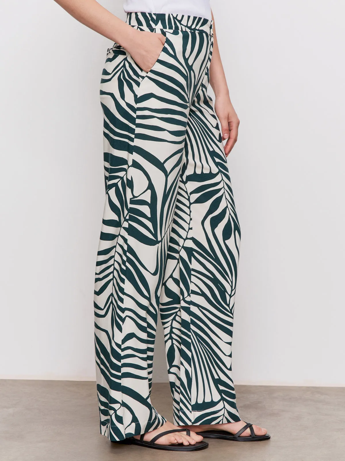 The Soft Trouser Green Oasis