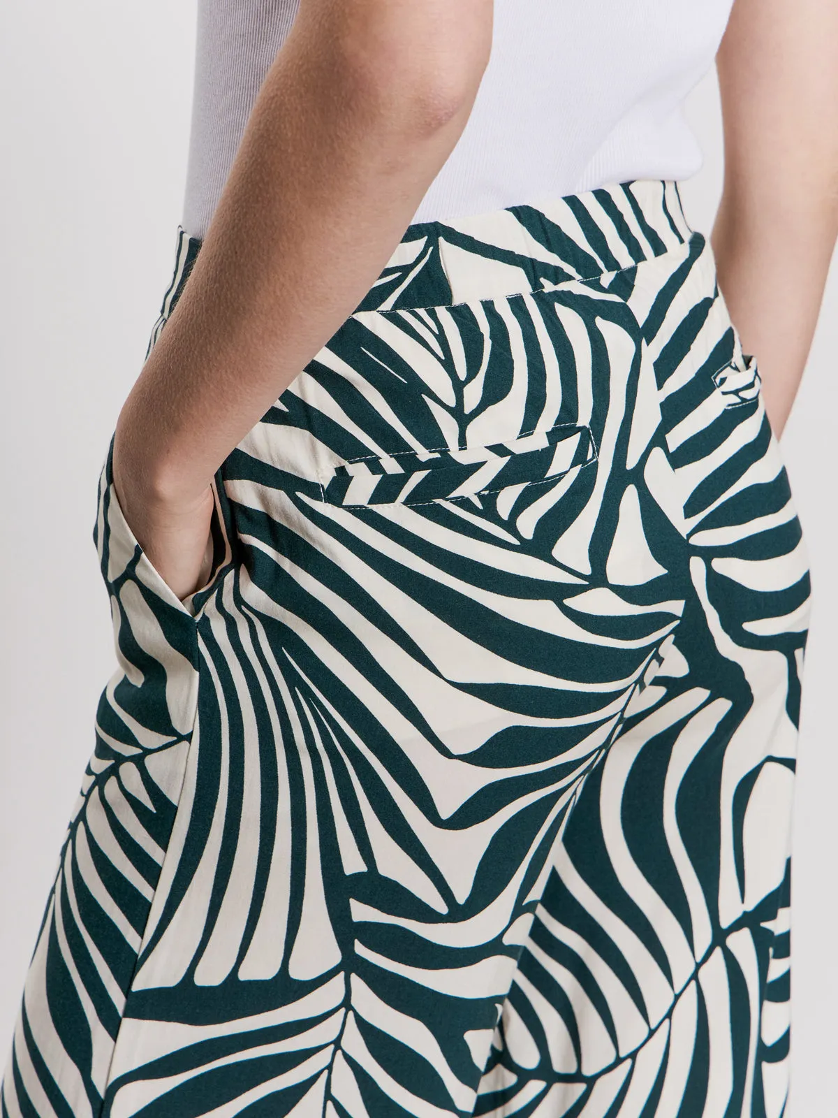 The Soft Trouser Green Oasis