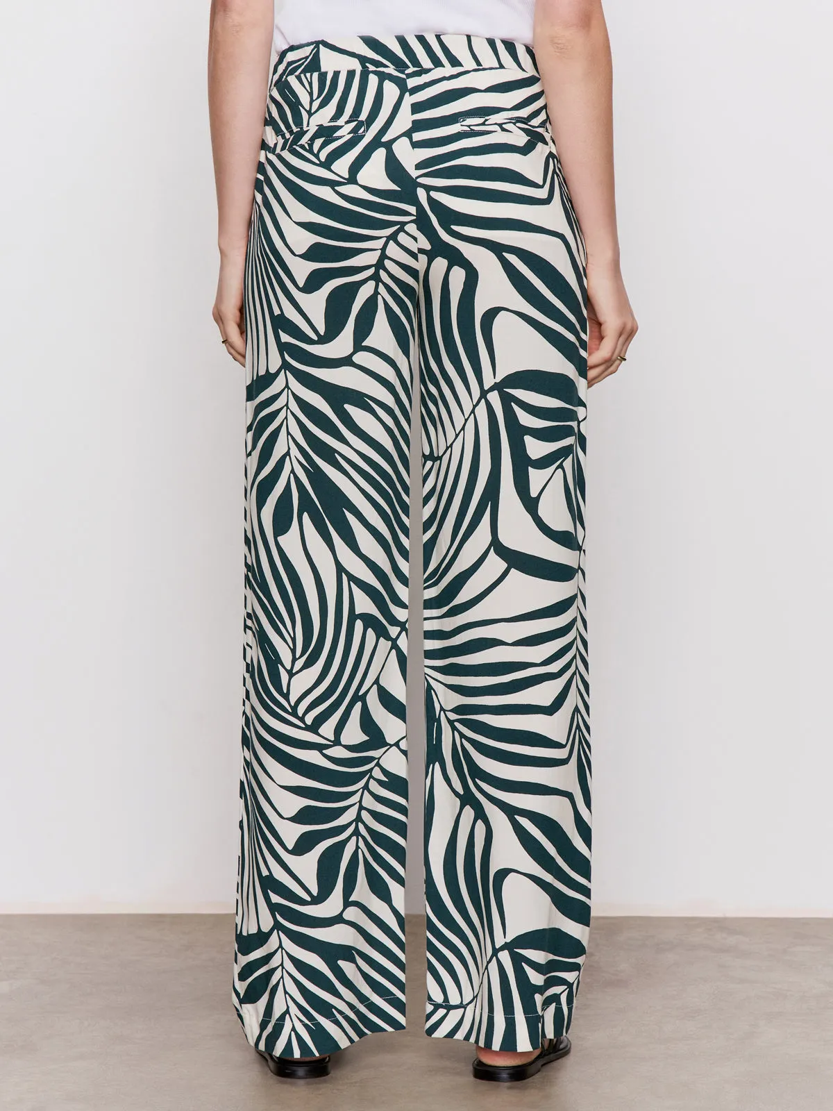 The Soft Trouser Green Oasis
