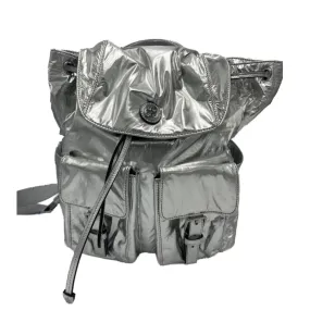 Tory Burch Virginia Metallic Flap Designer Backpack