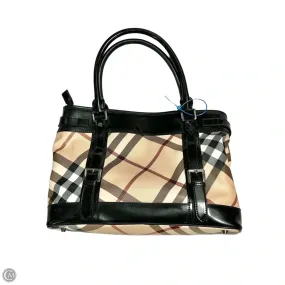 Tote Luxury Designer By Burberry, Size: Medium