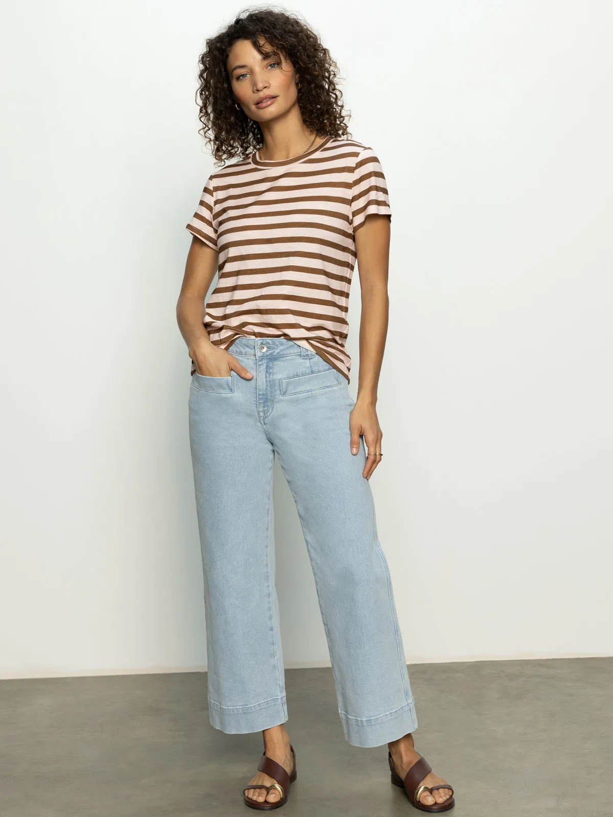 Voyage Standard High Rise Crop Jeans Winner's Circle
