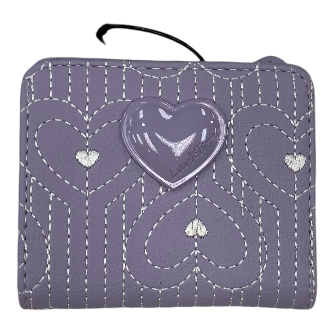 Wallet By Betsey Johnson In Purple, Size:Small