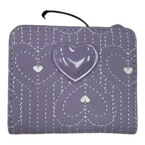 Wallet By Betsey Johnson In Purple, Size:Small