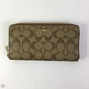 Wallet Designer By Coach, Size: Large