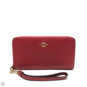 Wallet Designer By Coach, Size: Large