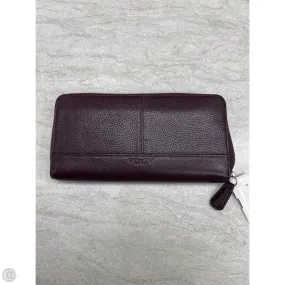 Wallet Designer By Coach, Size: Medium