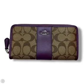 Wallet Designer By Coach, Size: Medium