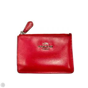 Wallet Designer By Coach, Size: Small
