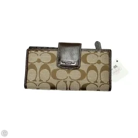 Wallet Designer By Coach, Size: Small