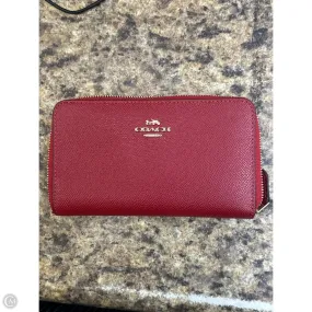 Wallet Designer By Coach, Size: Small